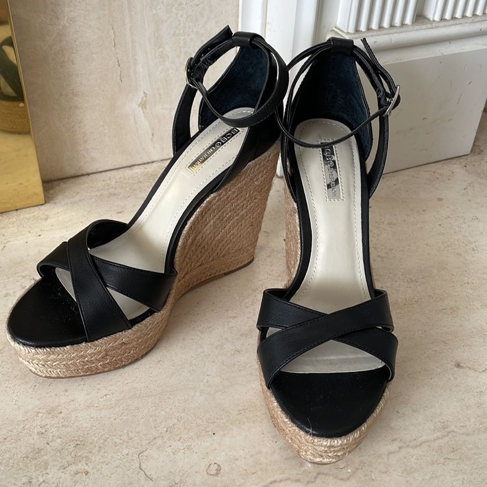 BCBG BCBGeneration Holly Espadrille Wedge Sandals - Picture 4 of 6